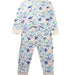 A Blue Long Sleeve Jumpsuits from Petit Bateau in size 3T for boy. (Back View)