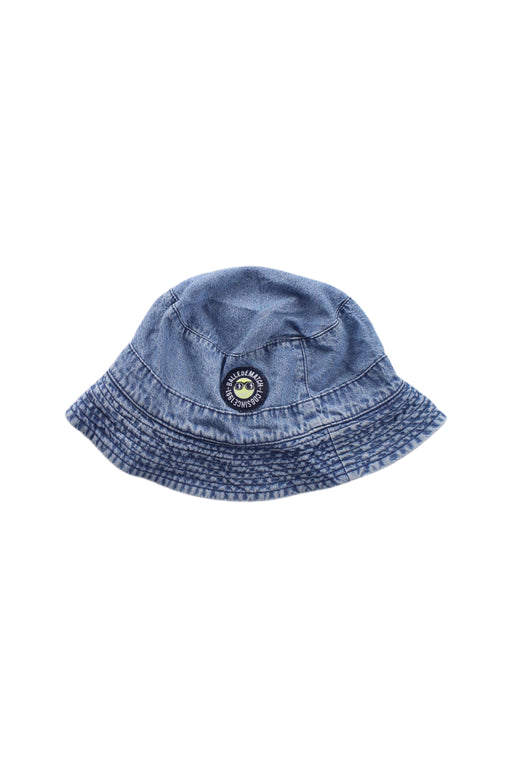 A Blue Sun Hats from La Compagnie des Petits in size O/S for boy. (Front View)