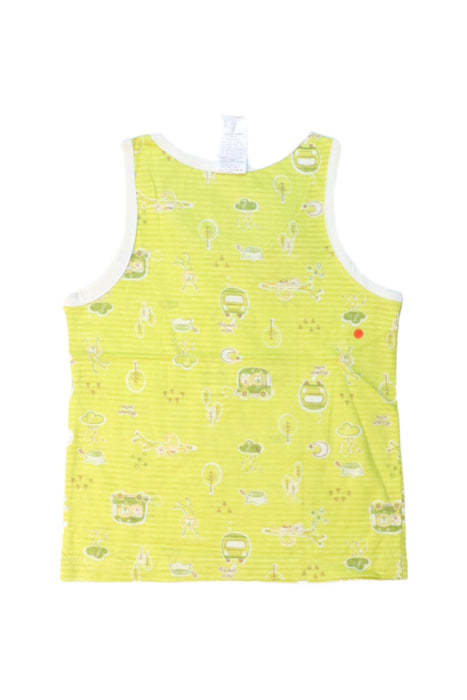 A Multicolour Sleeveless T Shirts from Organic Mom in size 0-3M for boy. (Back View)