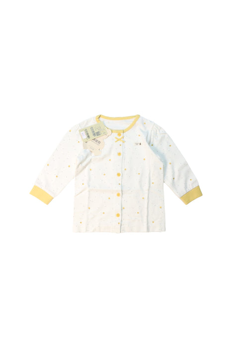 A Multicolour Pyjama Sets from Organic Mom in size 0-3M for neutral. (Front View)