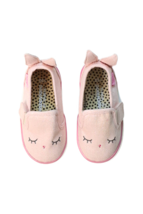 A Multicolour Slip Ons from Happyland in size 18-24M for girl. (Back View)