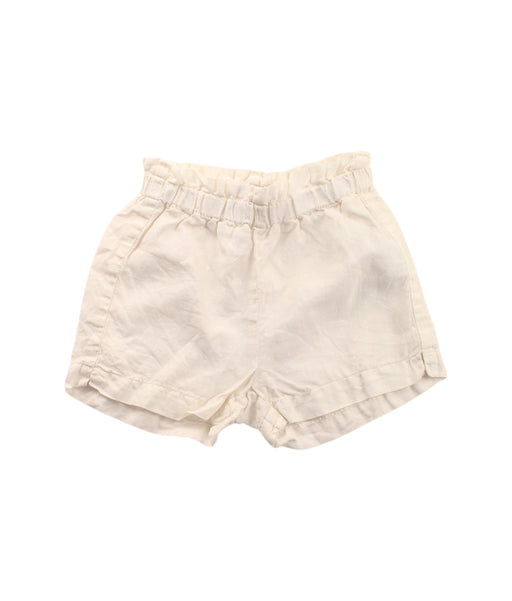 A White Shorts from Il Gufo in size 3T for girl. (Front View)