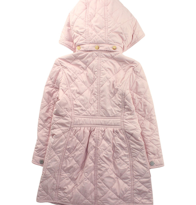 A Pink Puffer/Quilted Coats & Outerwear from Polo Ralph Lauren in size 4T for girl. (Back View)