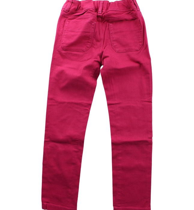 A Pink Casual Pants from Tommy Hilfiger in size 6T for girl. (Back View)