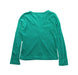 A Green Cardigans from Petit Bateau in size 6T for girl. (Back View)