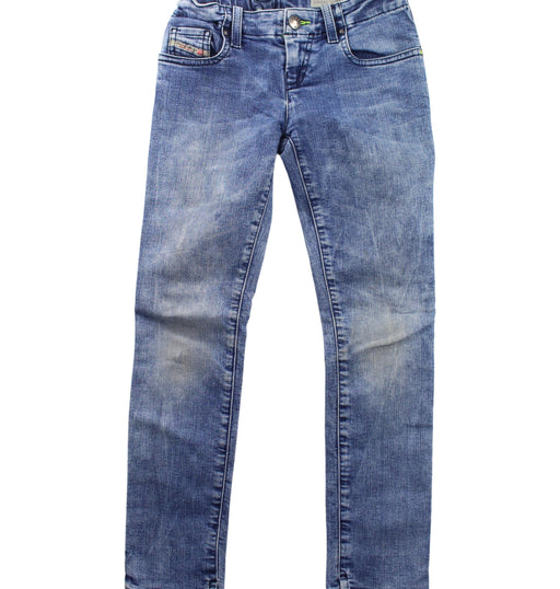 A Multicolour Jeans from Diesel in size 7Y for boy. (Front View)