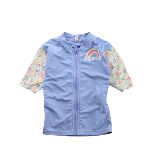 A Blue Rash Guards from Rip Curl in size 6-12M for girl. (Front View)