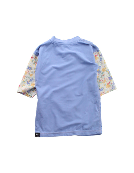 A Blue Rash Guards from Rip Curl in size 6-12M for girl. (Back View)