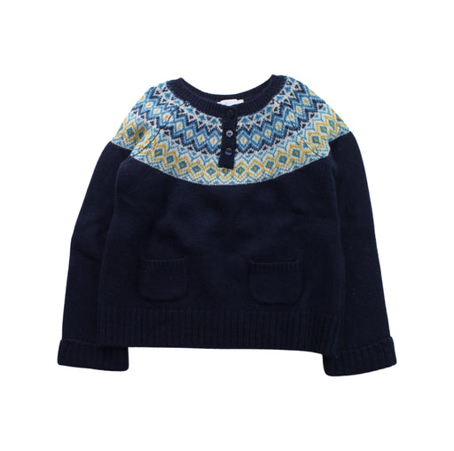 A Multicolour Knit Sweaters from Jacadi in size 6T for neutral. (Front View)