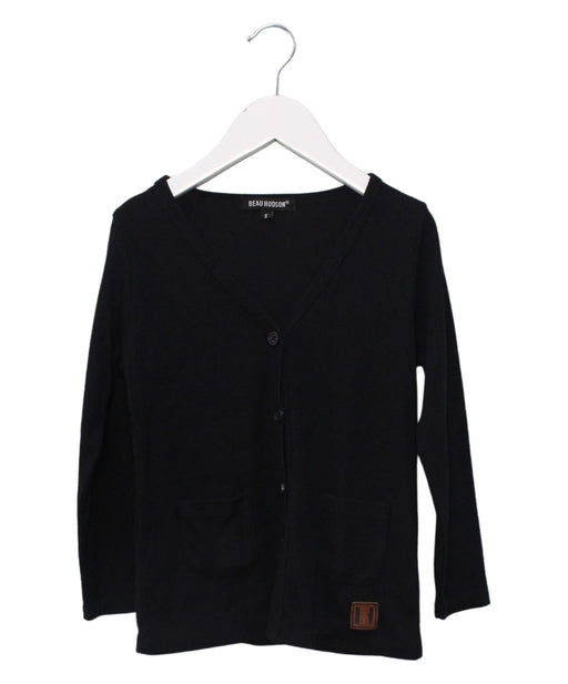 A Black Cardigans from Beau Hudson in size 5T for girl. (Front View)