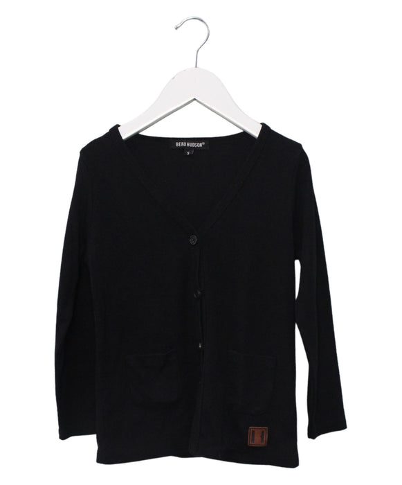 A Black Cardigans from Beau Hudson in size 5T for girl. (Front View)