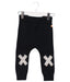 A Black Sweatpants from Tinycottons in size 12-18M for boy. (Front View)