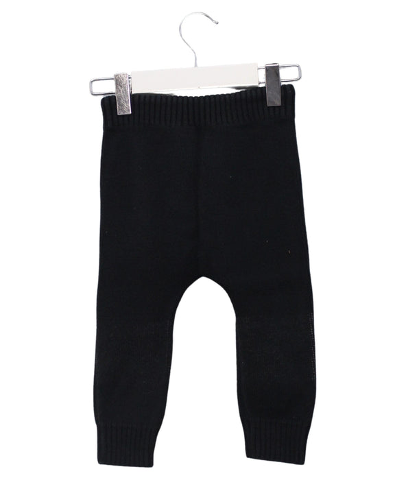 A Black Sweatpants from Tinycottons in size 12-18M for boy. (Back View)