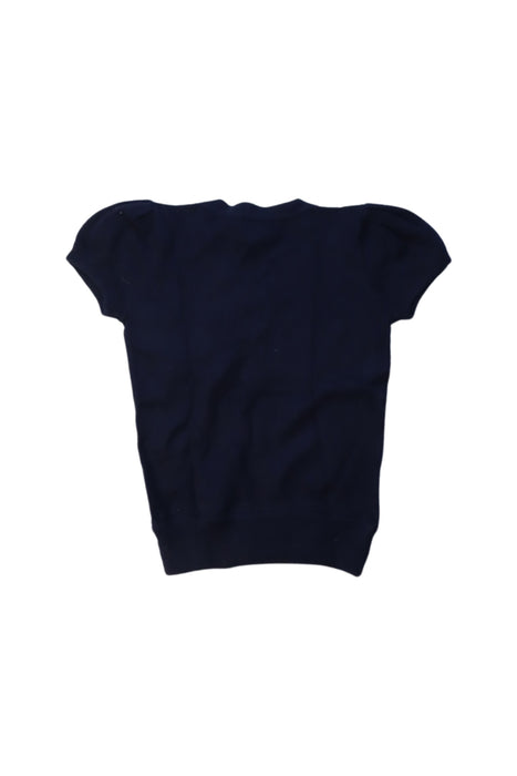 A Yellow Short Sleeve Tops from Ralph Lauren in size 5T for girl. (Back View)