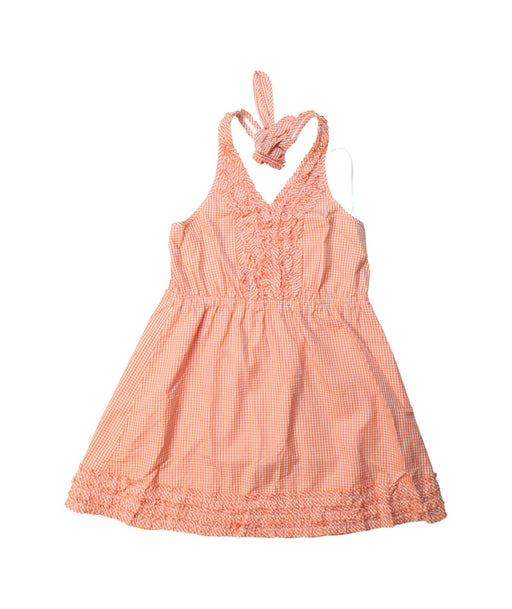 A Orange Sleeveless Dresses from Nicholas & Bears in size 12Y for girl. (Front View)