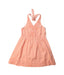 A Orange Sleeveless Dresses from Nicholas & Bears in size 12Y for girl. (Front View)