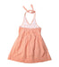 A Orange Sleeveless Dresses from Nicholas & Bears in size 12Y for girl. (Back View)