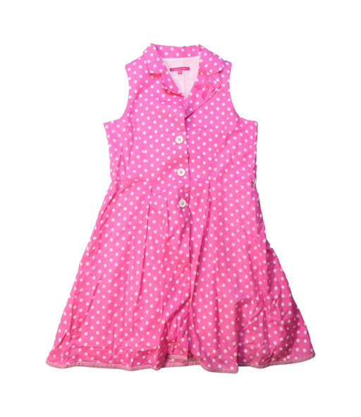 A Pink Sleeveless Dresses from Nicholas & Bears in size 11Y for girl. (Front View)