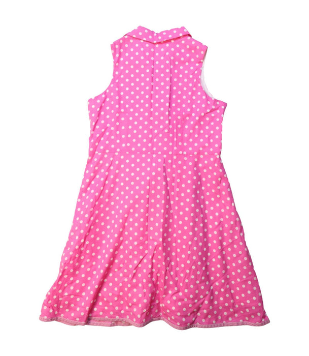 A Pink Sleeveless Dresses from Nicholas & Bears in size 11Y for girl. (Back View)