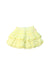 A Yellow Short Skirts from Miki House in size 2T for girl. (Front View)