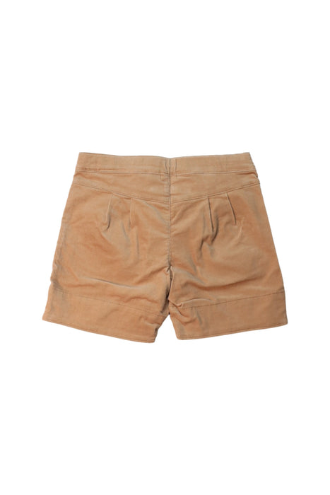 A Brown Shorts from Miki House in size 5T for boy. (Back View)