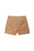 A Brown Shorts from Miki House in size 5T for boy. (Back View)