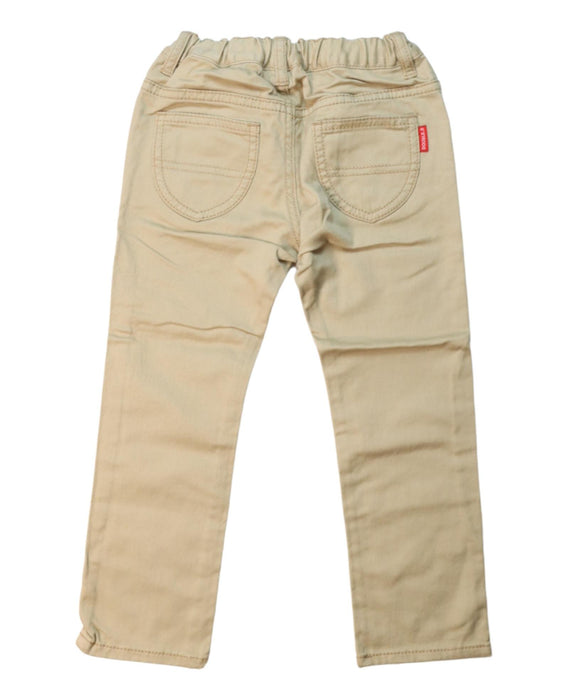 A Multicolour Casual Pants from Miki House in size 2T for girl. (Back View)