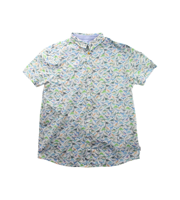 A White Short Sleeve Shirts from Paul Smith in size 14Y for boy. (Front View)