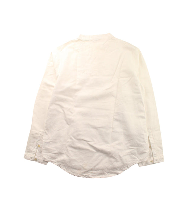 A White Long Sleeve Tops from Jacadi in size 12Y for girl. (Back View)