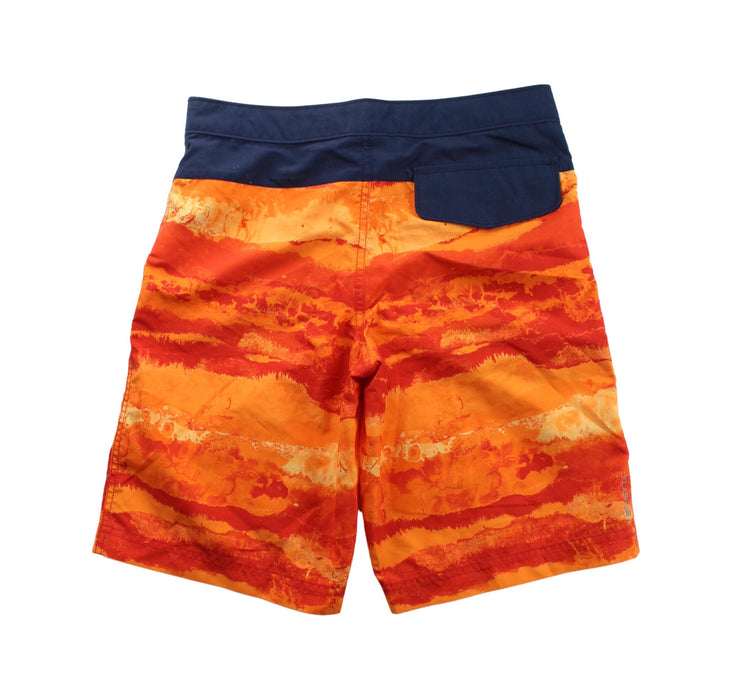A Orange Shorts from The North Face in size 10Y for boy. (Back View)