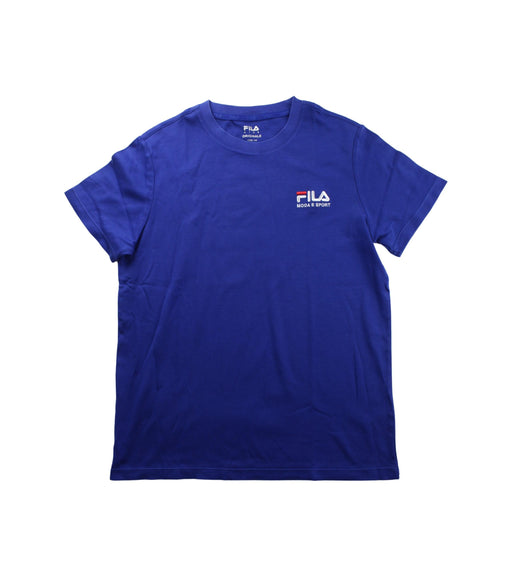 A Blue Short Sleeve T Shirts from Fila in size 14Y for boy. (Front View)