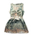 A Green Sleeveless Dresses from Noppies in size 12Y for girl. (Front View)