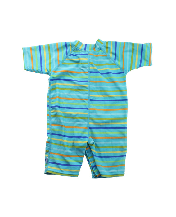 A Multicolour Rash Guards from i play in size 3-6M for boy. (Back View)