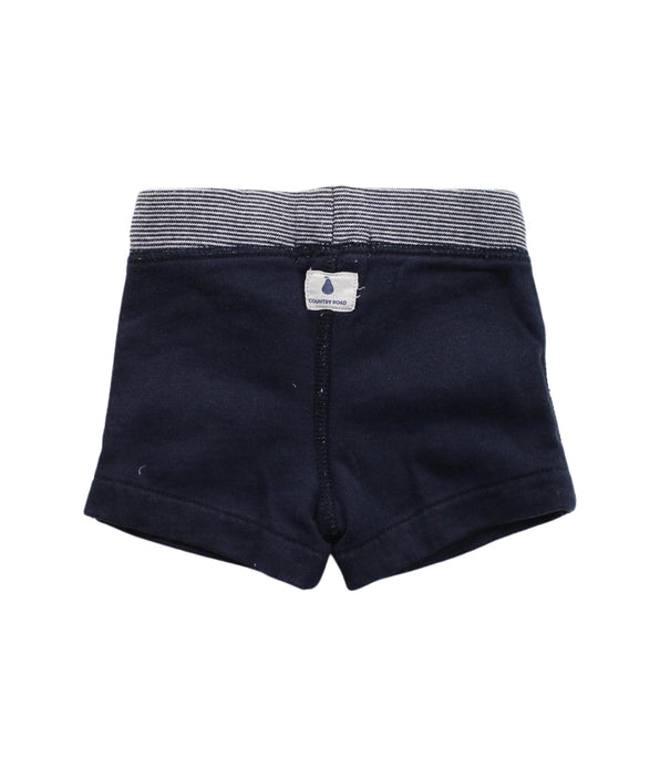 A Navy Shorts from Country Road in size 0-3M for boy. (Back View)