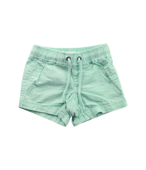 A Green Shorts from Country Road in size 0-3M for boy. (Front View)