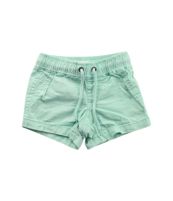 A Green Shorts from Country Road in size 0-3M for boy. (Front View)