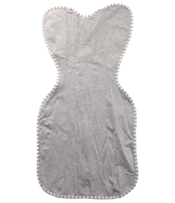 A Grey Sleepsacs from Love To Dream in size 0-3M for neutral. (Back View)