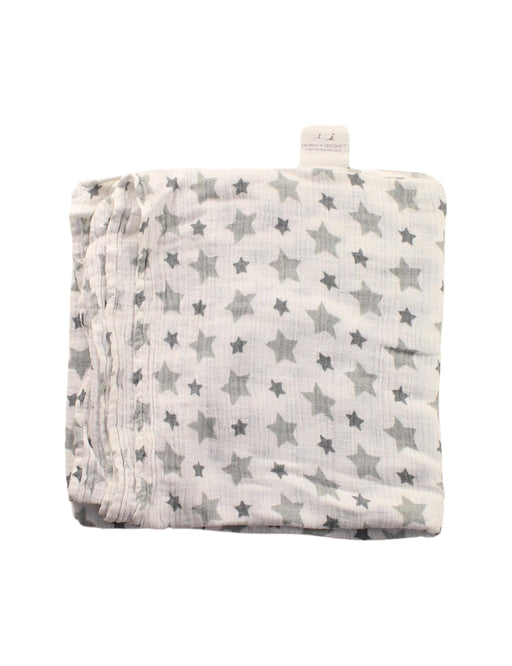 A Grey Swaddles from Aden & Anais in size O/S for neutral. (Front View)