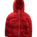 A Red Puffer/Quilted Jackets from Momonittu in size 10Y for neutral. (Front View)