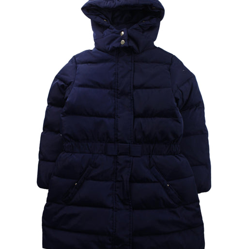 A Navy Puffer/Quilted Coats & Outerwear from Jacadi in size 6T for neutral. (Front View)