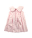 A Pink Sleeveless Dresses from Jacadi in size 2T for girl. (Back View)