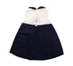 A Blue Sleeveless Dresses from Jacadi in size 2T for girl. (Back View)