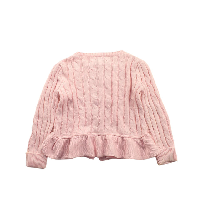 A Pink Cardigans from Ralph Lauren in size 2T for girl. (Back View)