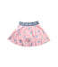A Pink Skorts from Moody Tiger in size 2T for girl. (Back View)