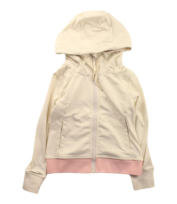 A White Zippered Sweatshirts from Moody Tiger in size 2T for girl. (Front View)