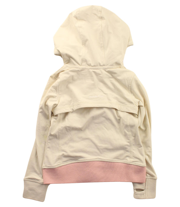 A White Zippered Sweatshirts from Moody Tiger in size 2T for girl. (Back View)