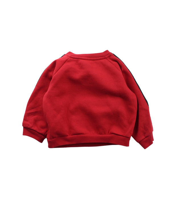 A Multicolour Crewneck Sweatshirts from Adidas in size 6-12M for boy. (Back View)