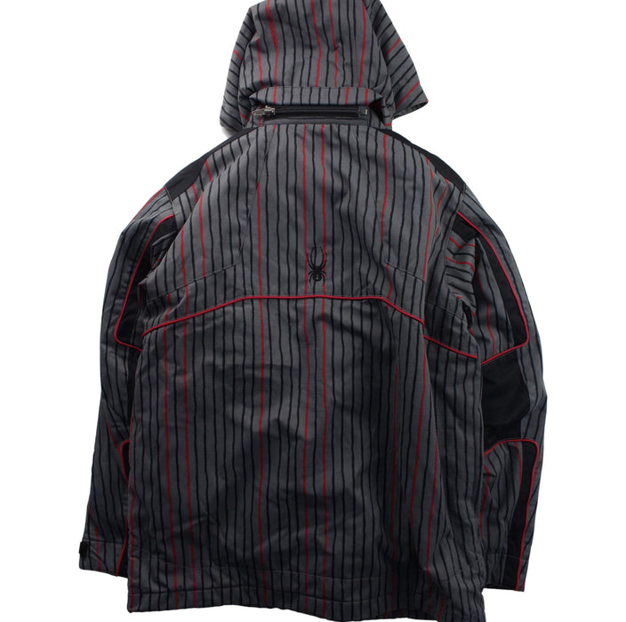 A Black Lightweight Jackets from Spyder in size 10Y for boy. (Back View)