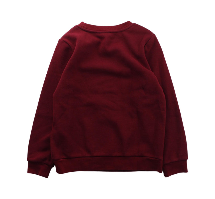 A Red Crewneck Sweatshirts from Jacadi in size 8Y for neutral. (Back View)