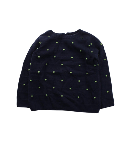A Green Knit Sweaters from Jacadi in size 3T for boy. (Front View)
